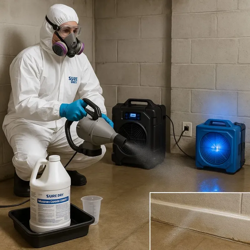 Sanitization and Odor Removal process in Walnut Cove, NC