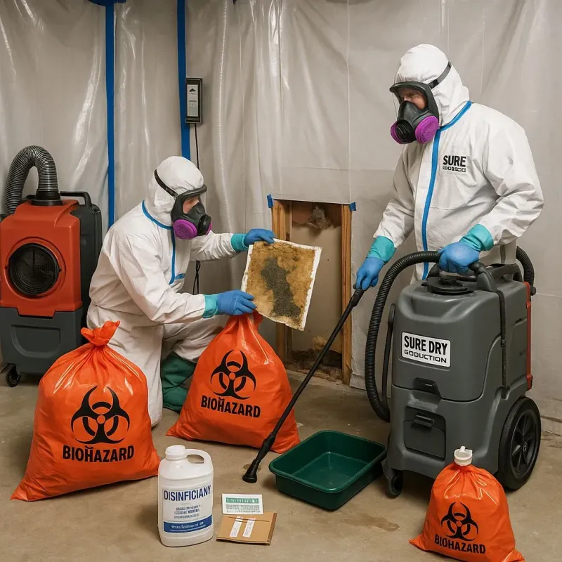 Contaminated Water Handling Protocols process in Walnut Cove, NC