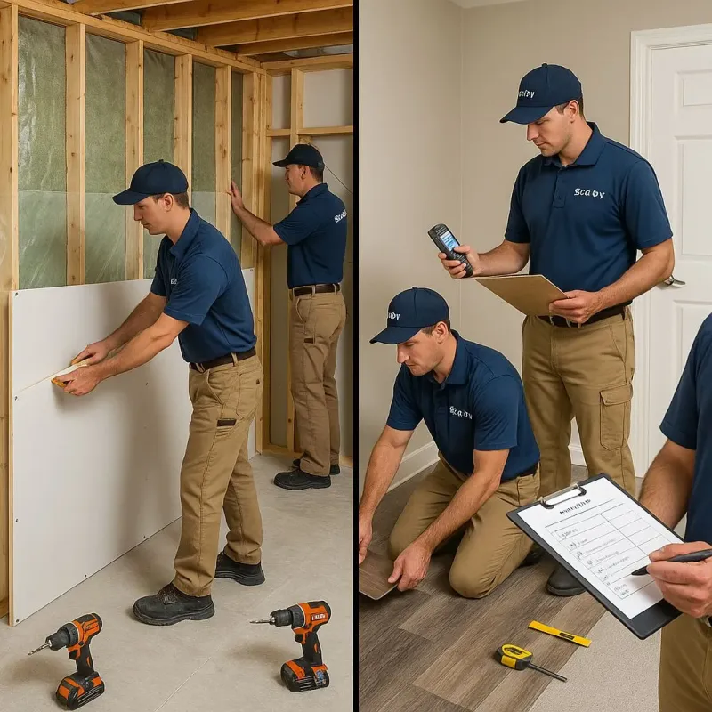 Repairs and Reconstruction process in Walnut Cove, NC